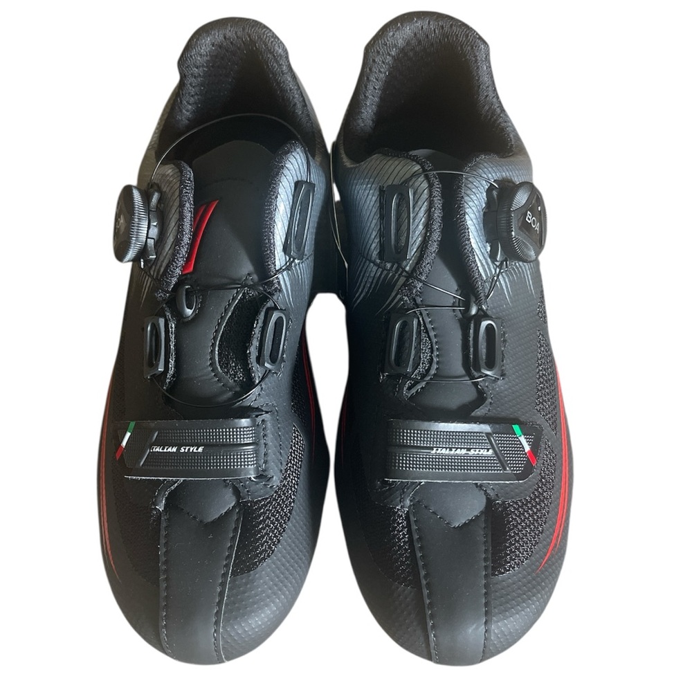 Black and Red Athletic Shoes